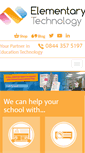 Mobile Screenshot of elementaryuk.com